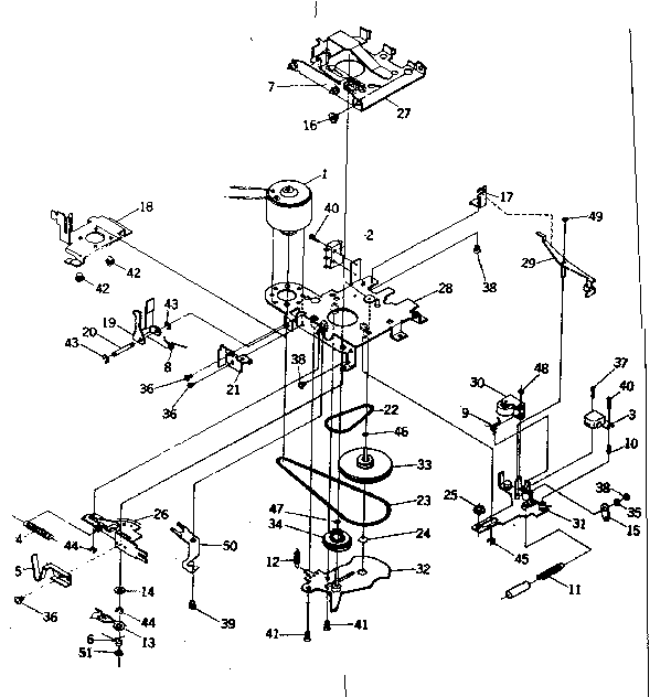 Mechanism chassis