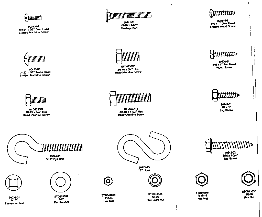 Fasteners