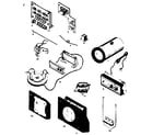 Sears 8047202510 optical components diagram