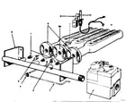 Kenmore 229960420 gas burners and manifold parts diagram