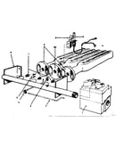 Gas burners and manifold parts
