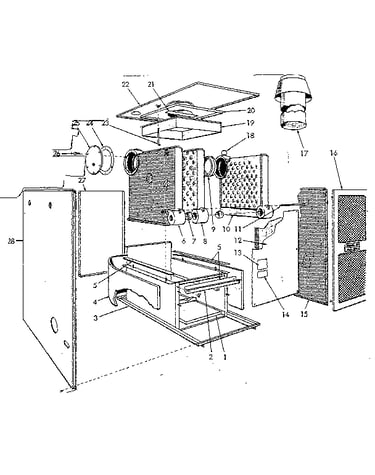 Jacket - sections & base parts