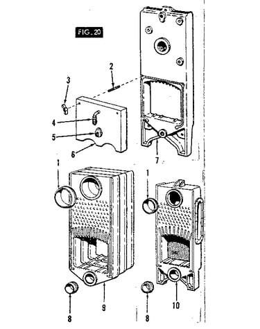 Homart gas fired boiler sections
