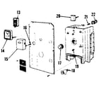 Kenmore 22996238 boiler controls (water) diagram