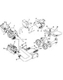 Sears gas fired boiler burners, manifold and valves
