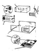 System board and housings