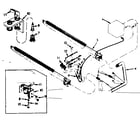 Kenmore 867764911 burner & manifold assembly diagram