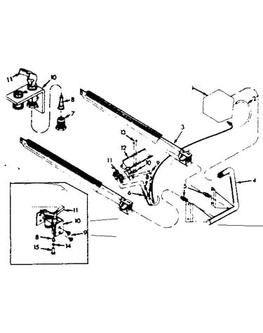 Burner & manifold assembly