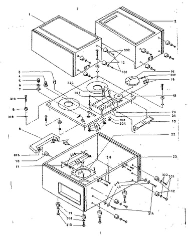 Cabinet & accessories