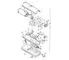 Kenmore 583404160 heater assembly diagram
