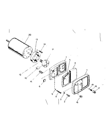 Motor package assembly