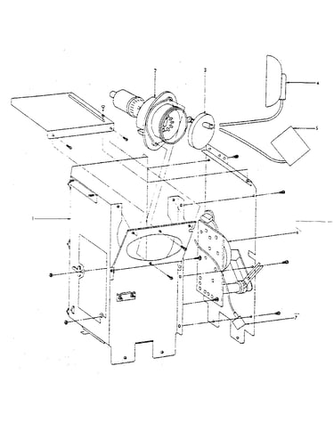 Horizontal output trans.