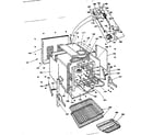 Kenmore 1554567790 oven parts diagram