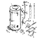 Kenmore 100-199ET0 functional replacement parts diagram