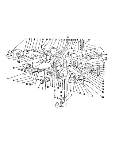 Lens mount, aperture, shutter and switch control systems