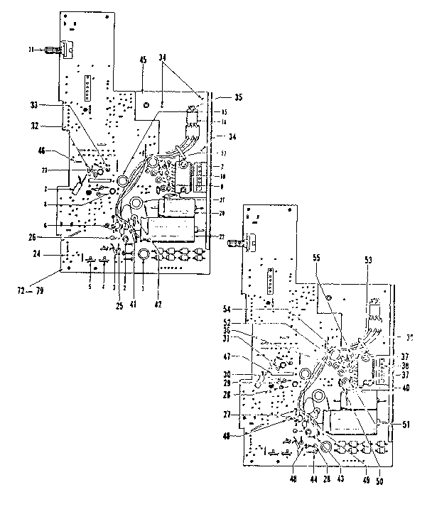 AMPLIFIER ASSEMBLIES (MODELS 2000S AND SEARS)