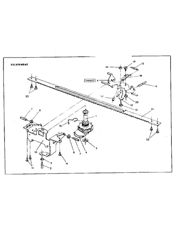 Escapement
