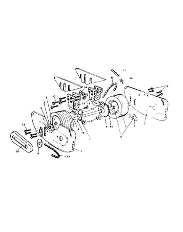 Heavy duty drop-out rear axle