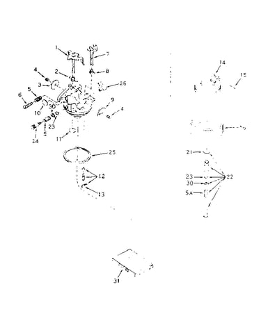 Carburetor no. 631449
