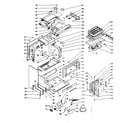 Kenmore 1037886800 upper oven section diagram