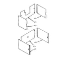 Kenmore 1037886860 oven liner kit no. 7116740 diagram