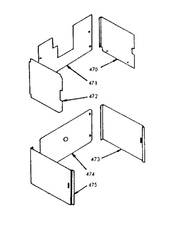 Oven liner kit no. 7116740