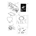Kenmore 2582337651 accessories diagram