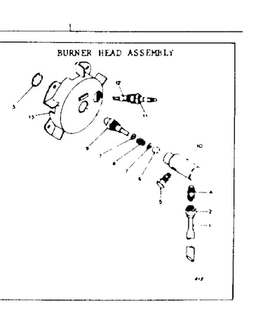Burner head assembly