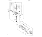 Kenmore 583409050 motor, pump and burner head assembly diagram