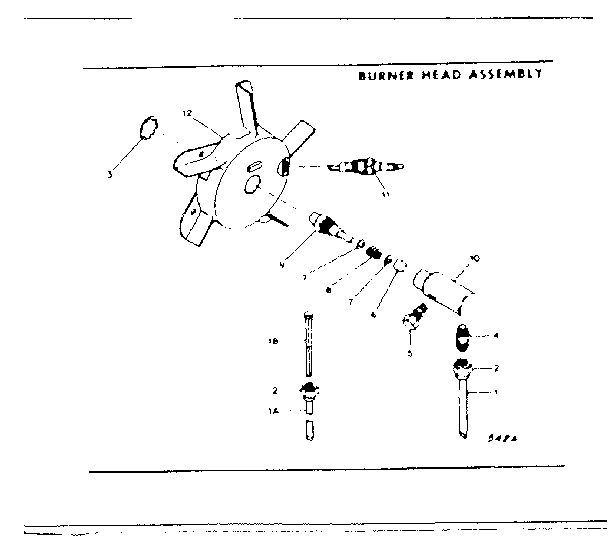 Burner head assembly