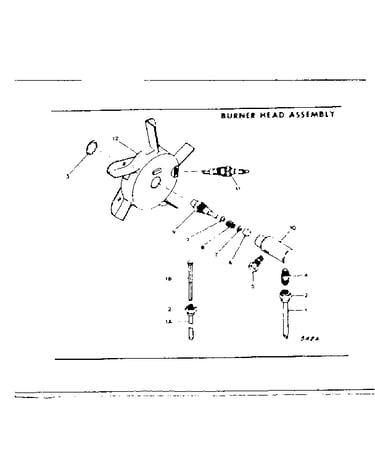 Burner head assembly