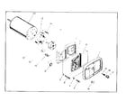 Kenmore 583409030 motor package assembly diagram