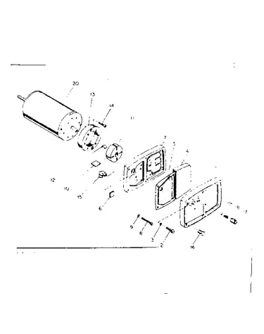 Motor package assembly