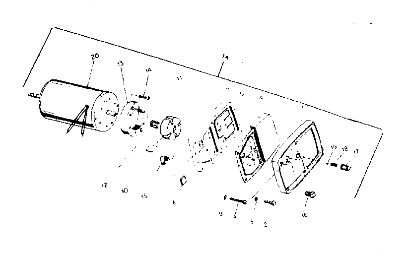 Motor package assembly