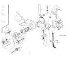 Skil 2123 TYPE 1 motor assembly model no. 543 diagram