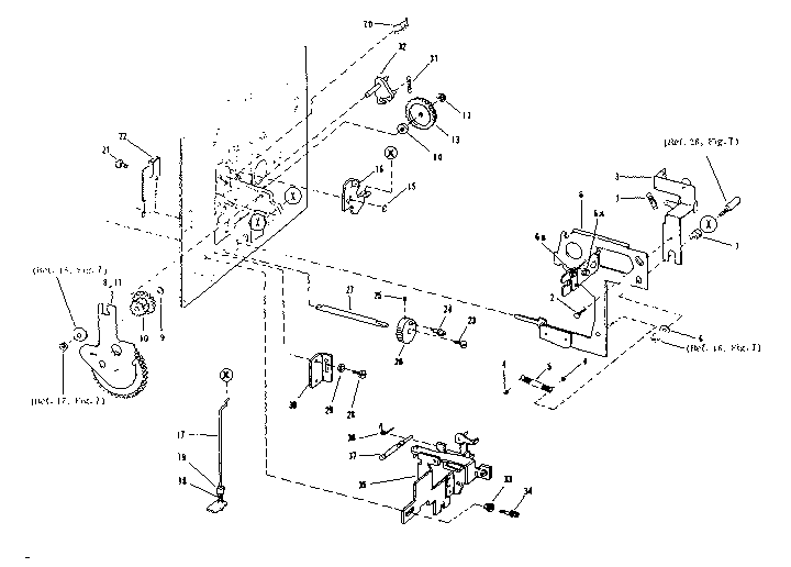 Automatic rewind mechanism