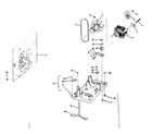 LXI 58492090 projector base and motor diagram