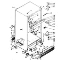 Kenmore 1068750960 cabinet parts diagram