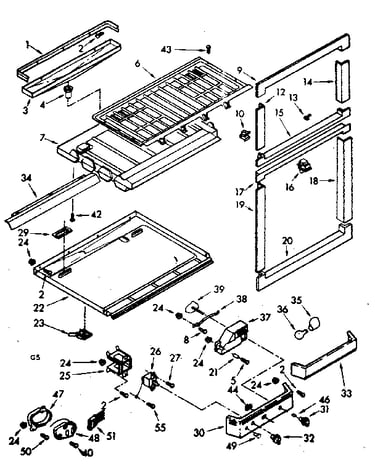 Breaker and partition parts