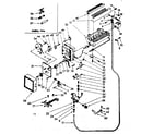Kenmore 1068750910 icemaker parts diagram