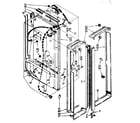 Kenmore 1068536760 breaker and partition parts diagram