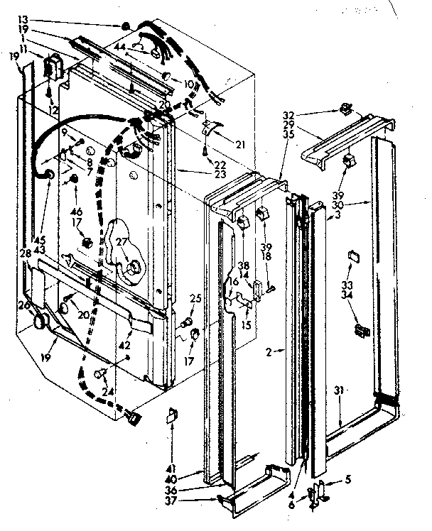 Breaker and partition parts