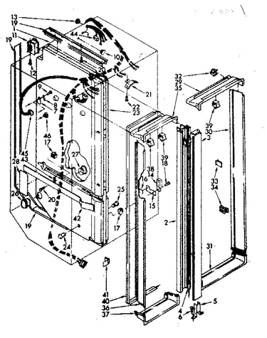 Breaker and partition parts