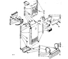 Kenmore 1068536710 air flow parts diagram