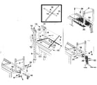 Lifestyler 374154441 weight bench supports diagram