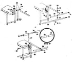DP 11-0365A leg lift assembly diagram