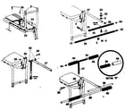 DP 11-0365B leg lift assembly diagram