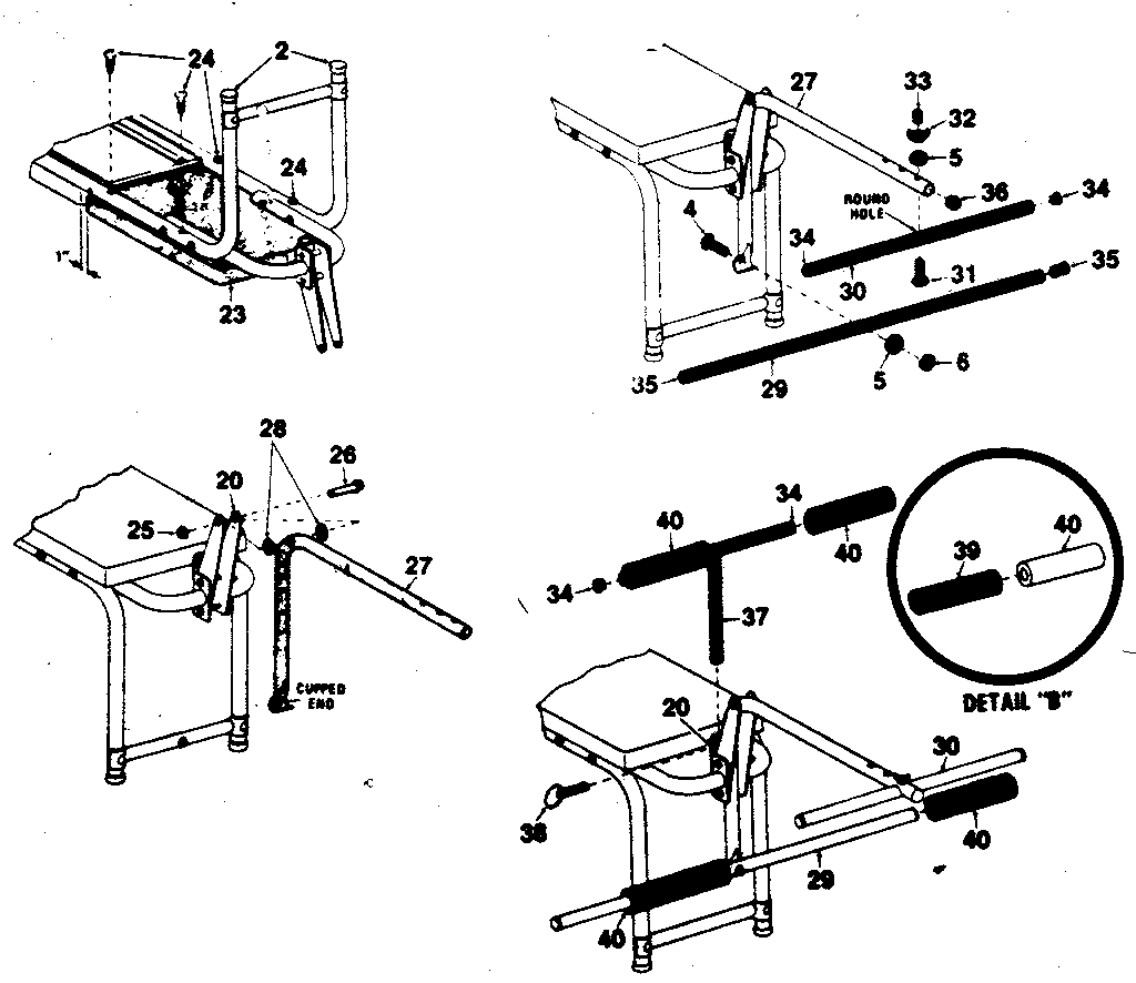 Leg lift assembly