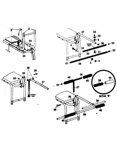 Leg lift assembly