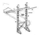 Lifestyler 374154442 barbell support diagram